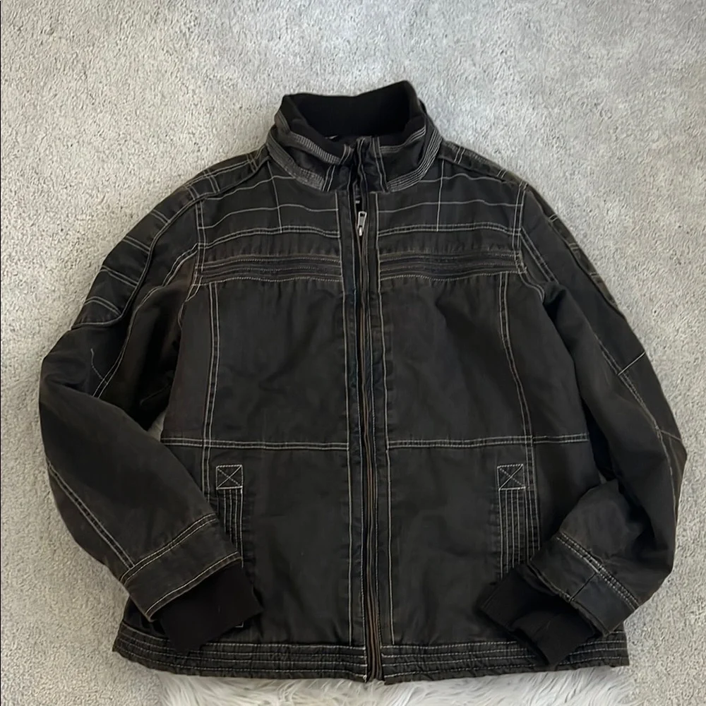 BKE Men’s biker jacket - Picture 1 of 9
